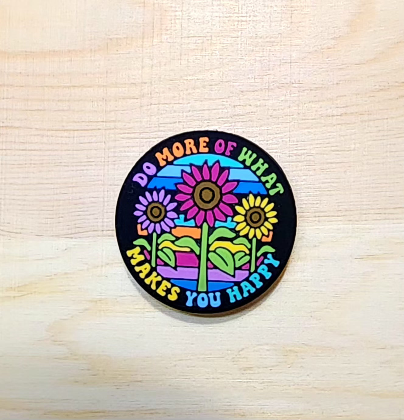 Do more of what makes you Happy - silicone focal bead - A15