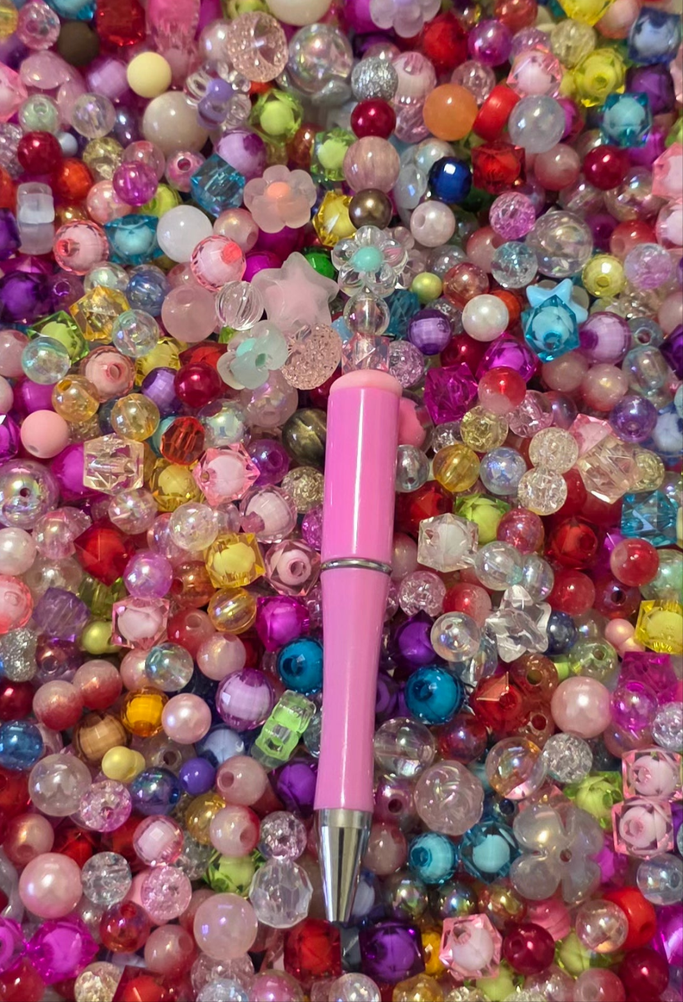 Tiny Mix Beads - Assorted 6mm-12mm beads-Colorful Tiny Mix Beads for Crafting