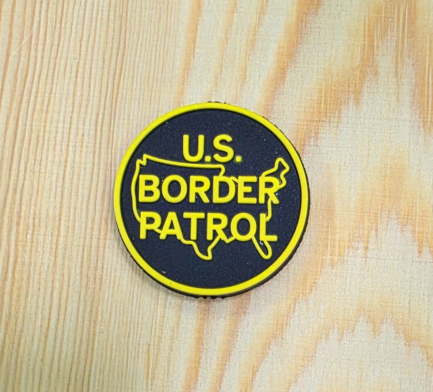 First responder "Boarder Patrol" Silicone Focal Beads - A137e