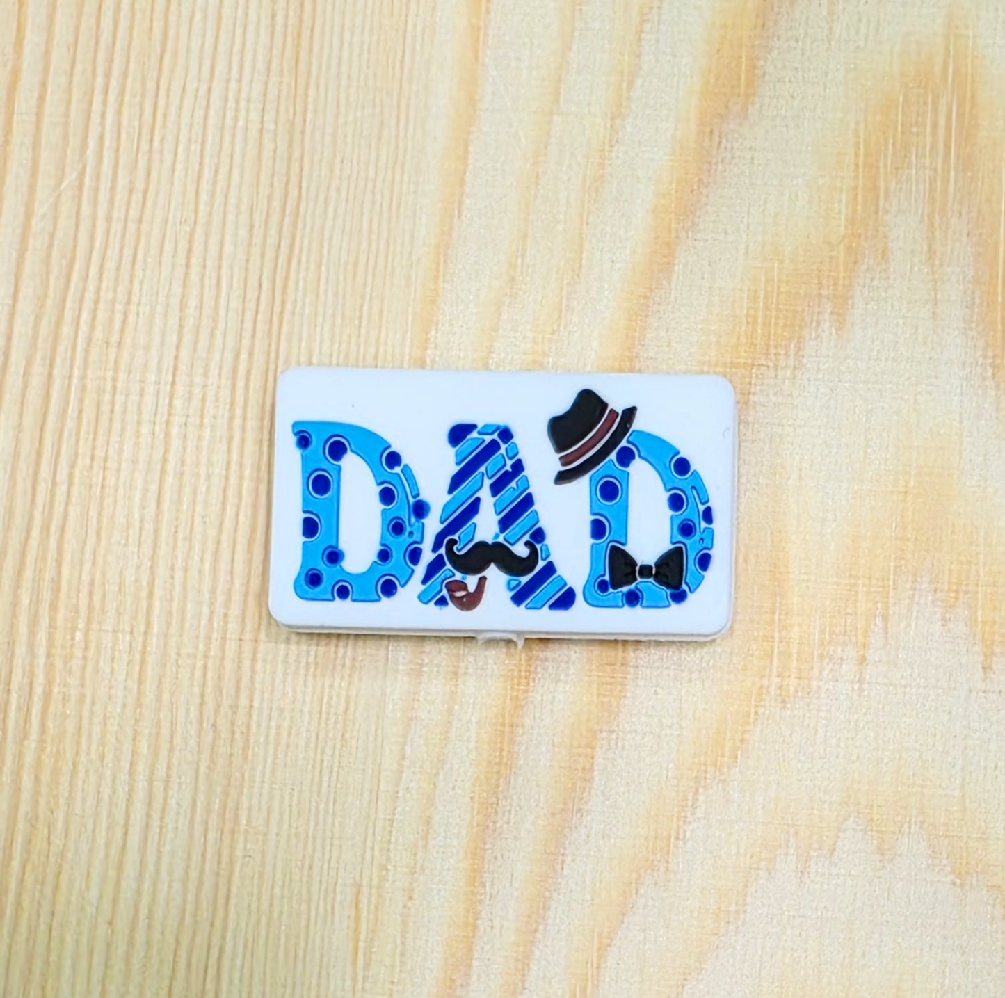 DAD silicone focal bead - A143d