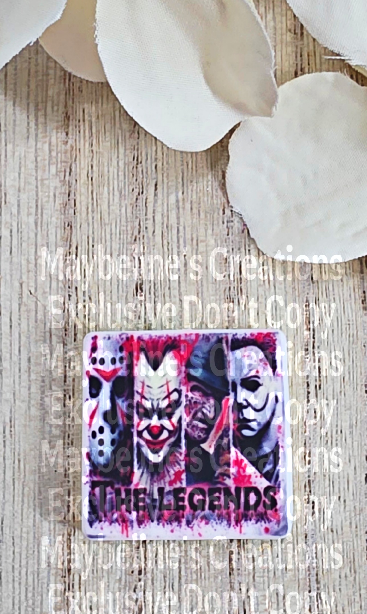 The Legends β Horror Villains Silicone Focal Bead β #A272 (MC Exclusive)