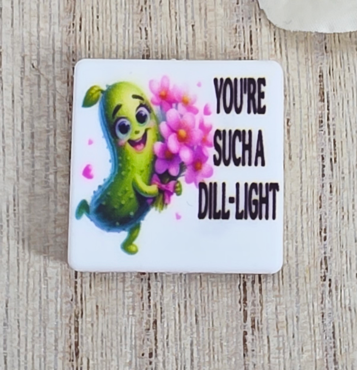 Funny Pickle Silicone Focal Beads