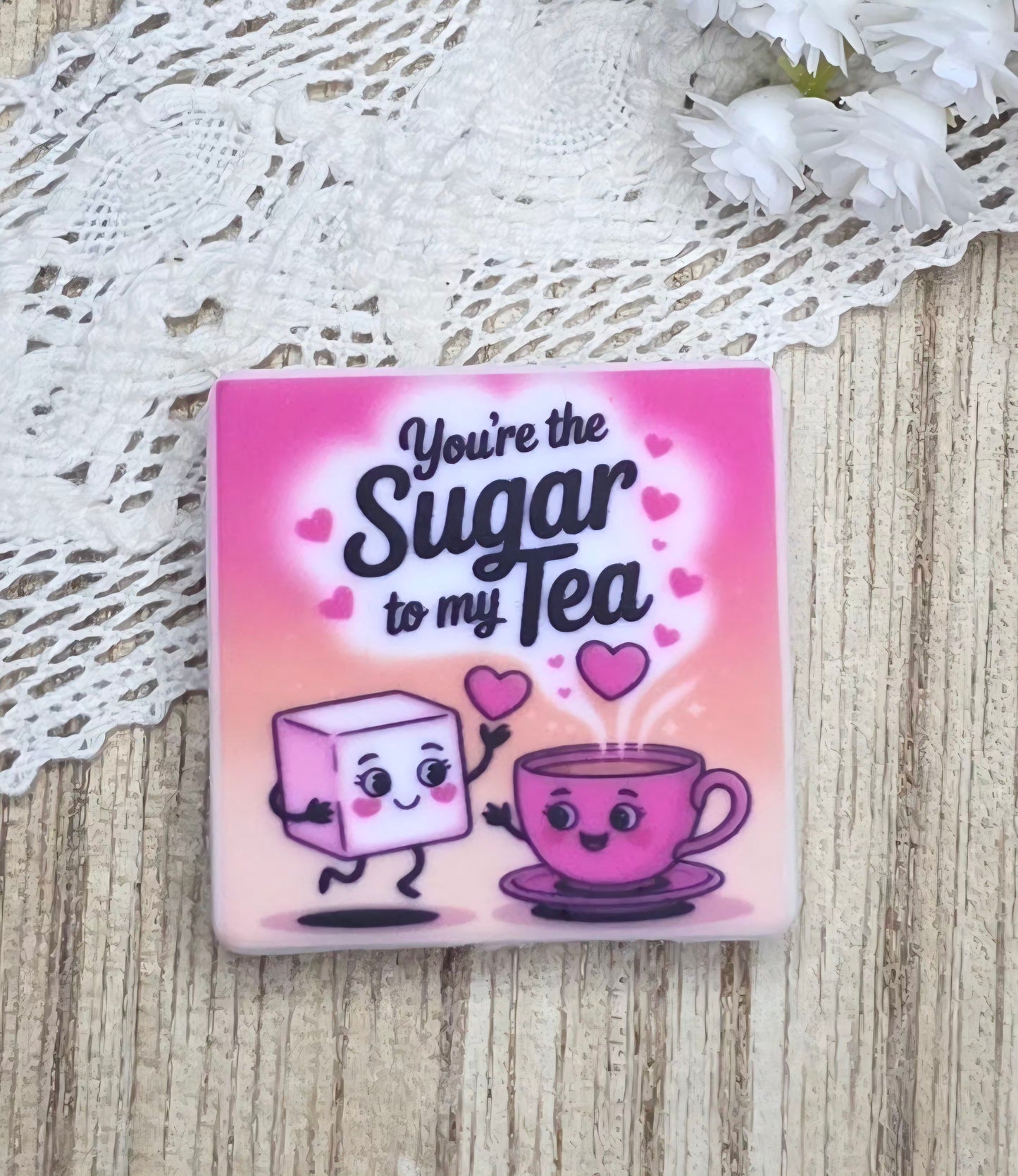 Cute Punny Food Silicone Focal Beads