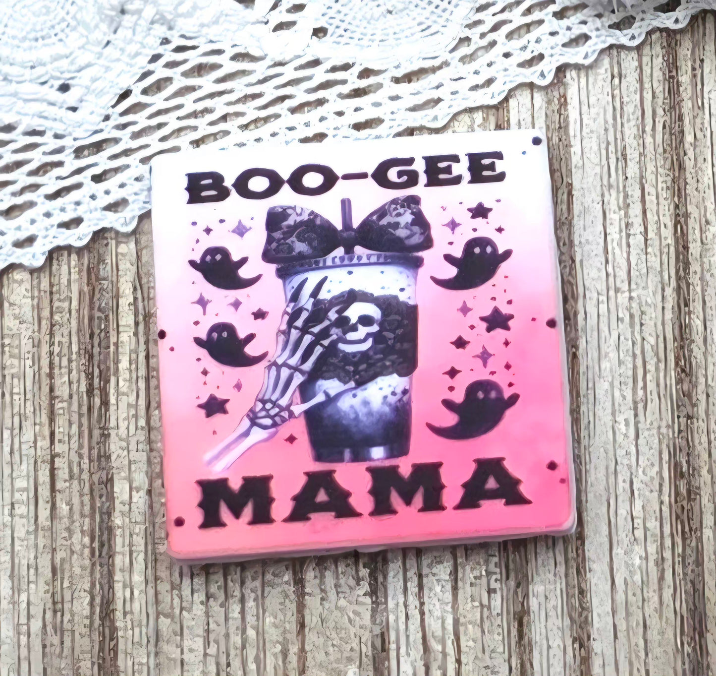 Exclusive “Boo-Gee Mama” Silicone Focal Bead