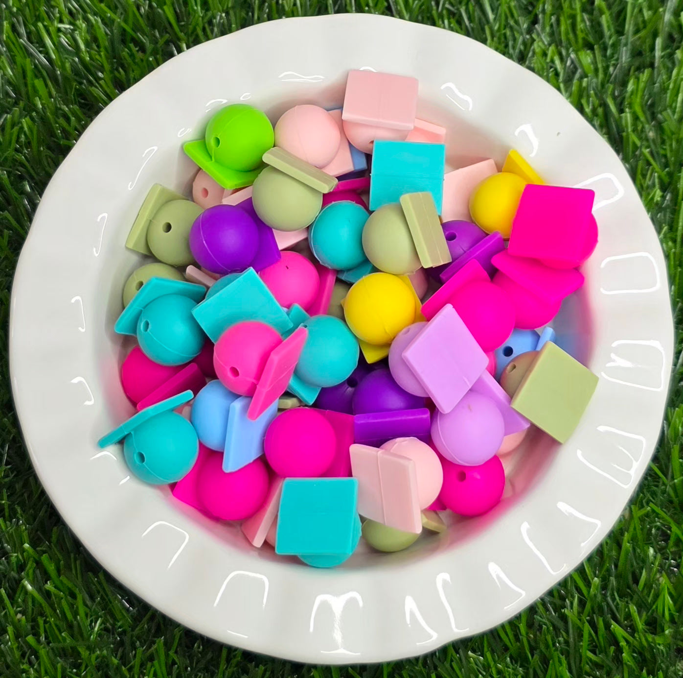 Assorted Silicone Flat Back Attachments – Set of 4