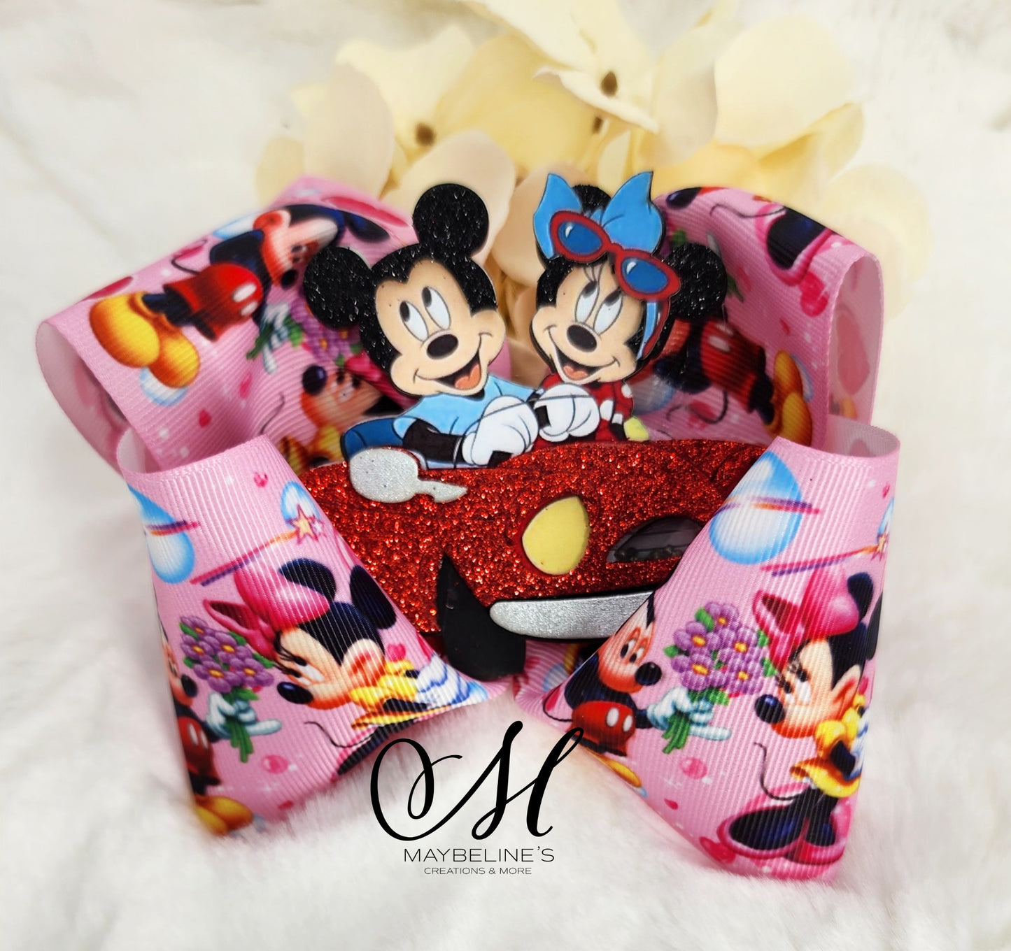 Mouse car shaker hairbow