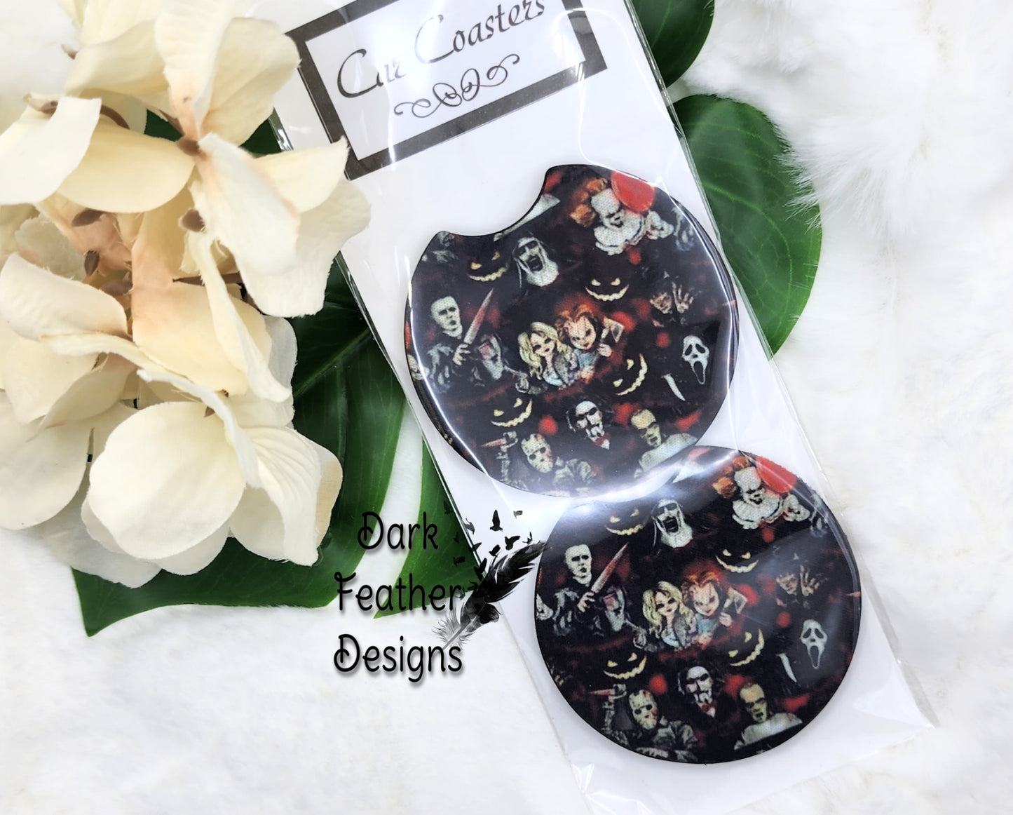 The Evil team car coaster set