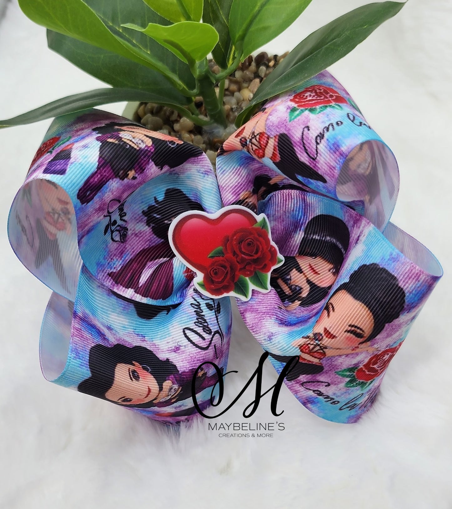 Latin Singer Hairbow (como la Flor)