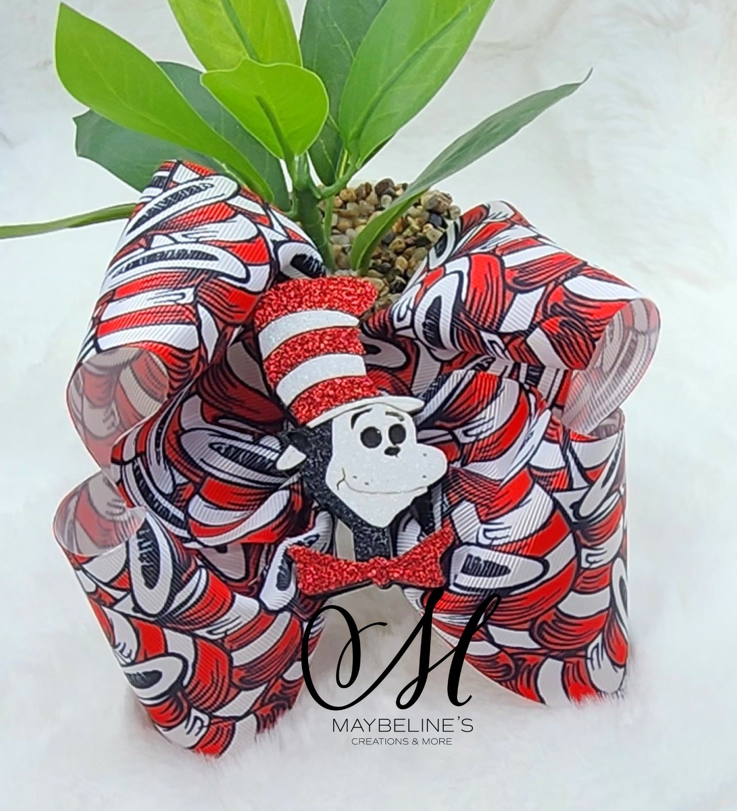 Story cat shaker hairbow