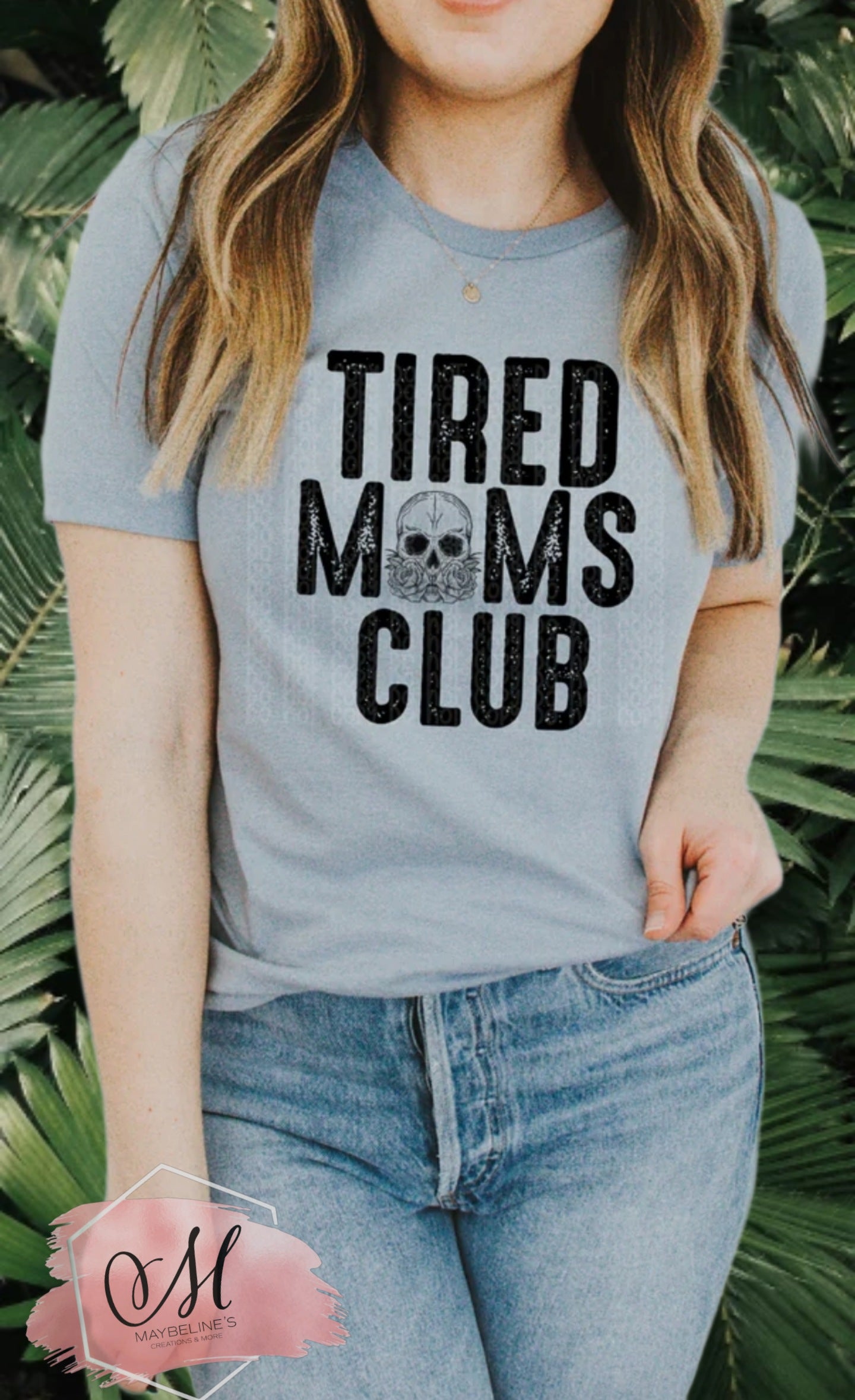Tired Moms Club Graphic Tshirt