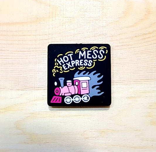Hot Mess Express - silicone focal bead - A39