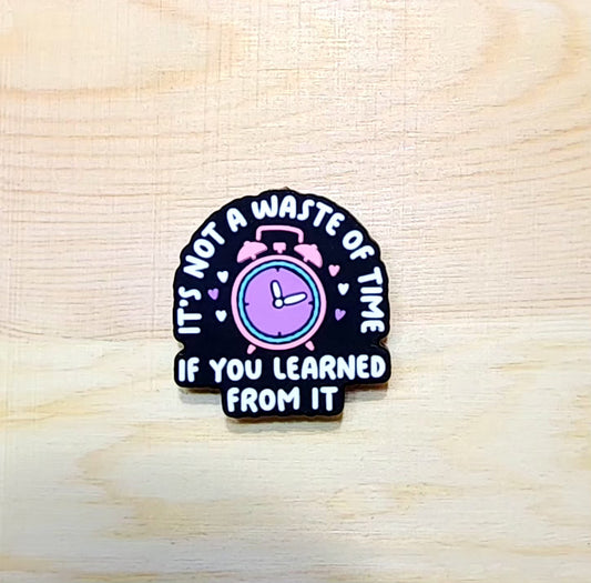 It's not a waste of time if you learned from it - silicone focal bead - A87