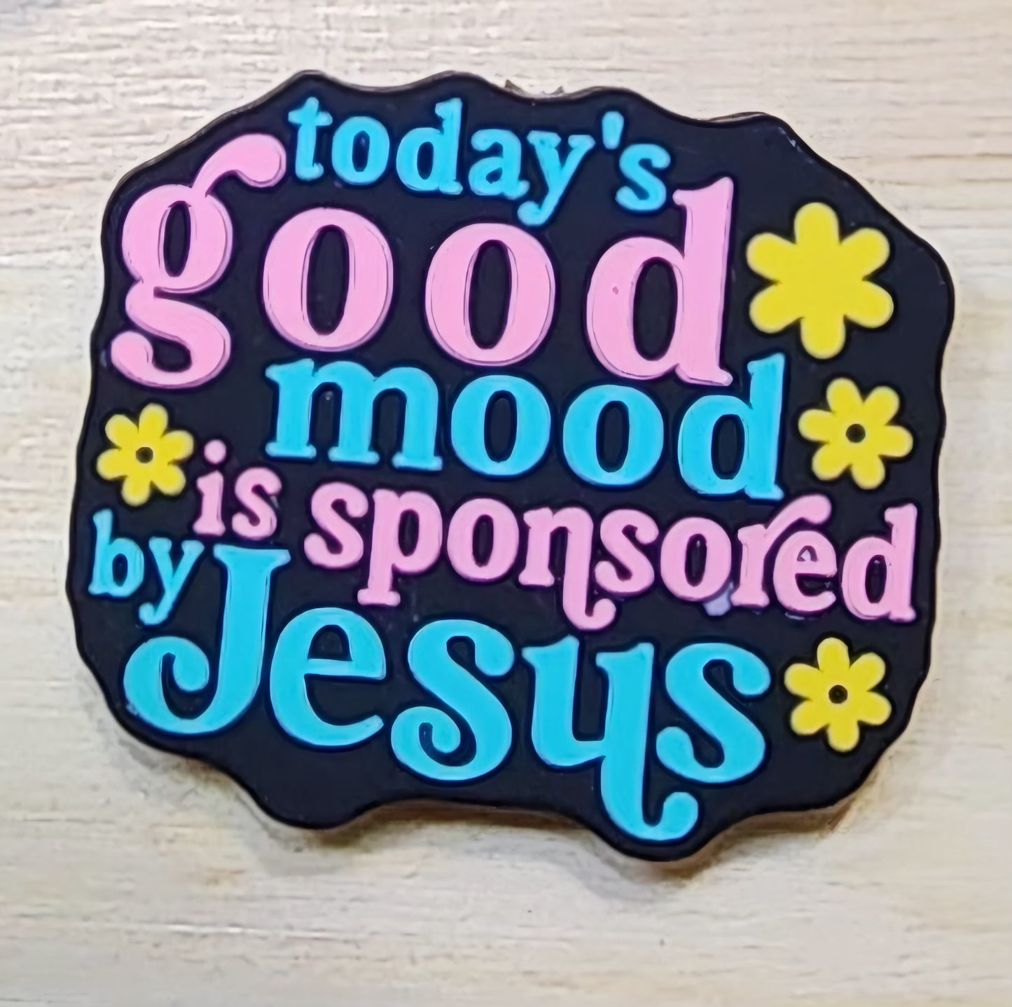 Today's good mood is sponsored by Jesus - Silicone focal beads - A7 - A8