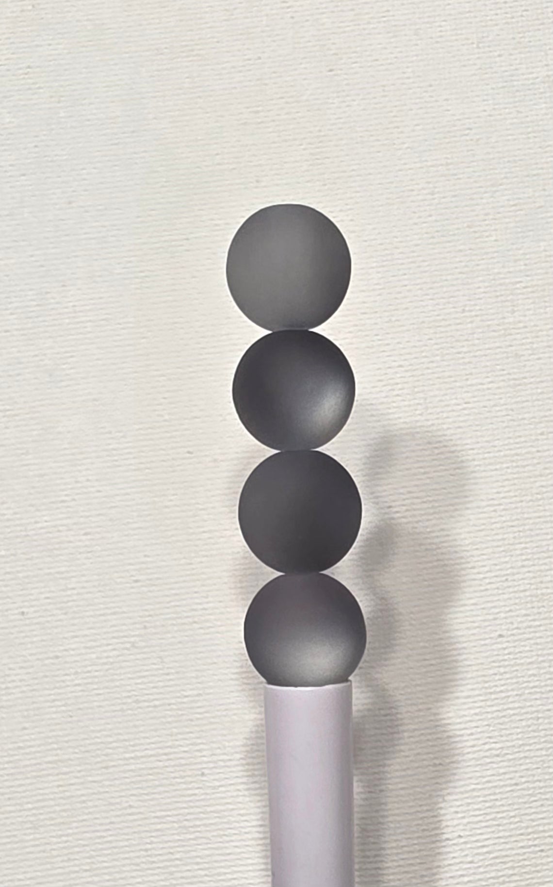 16mm frosted cat eye acrylic beads.