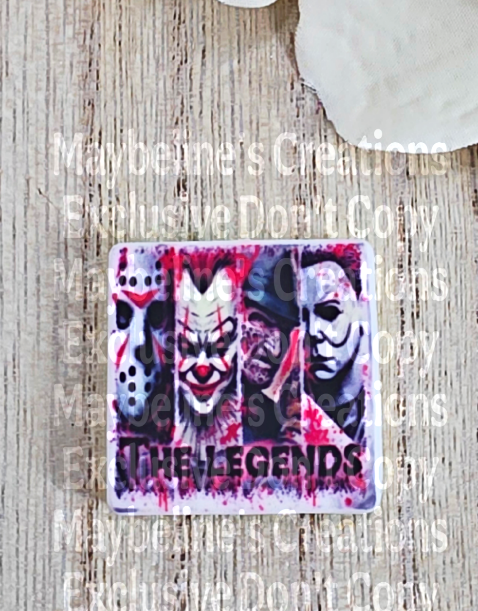 The Legends – Horror Villains Silicone Focal Bead — #A272 (MC Exclusive)