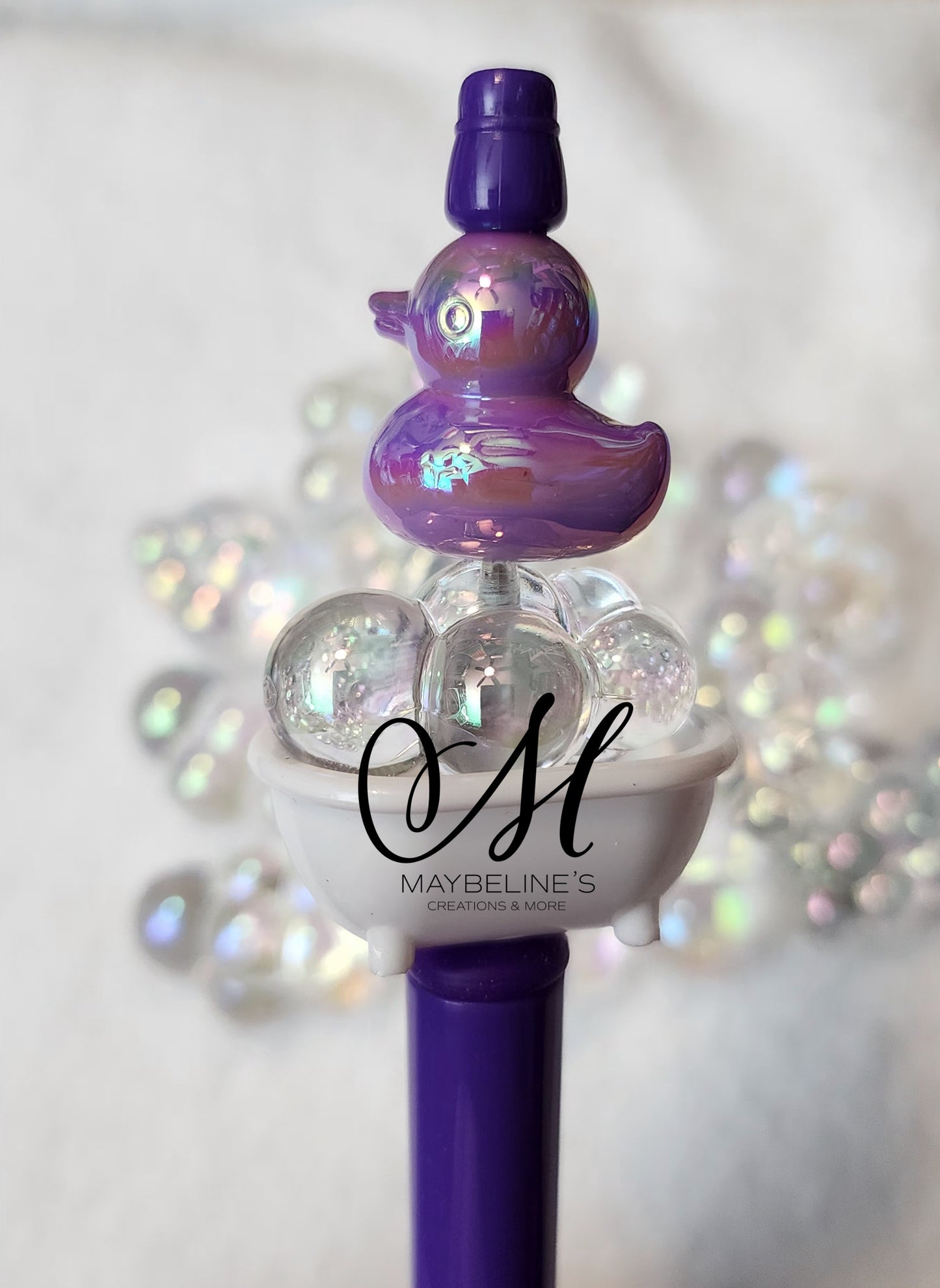 Clear acrylic cloud beads