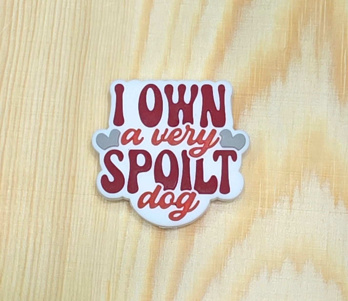 I own a very spoilt dog silicone focal bead- A185d