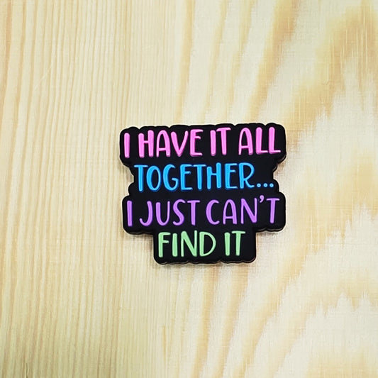 I have it all together I just can't find it silicone focal bead - A150