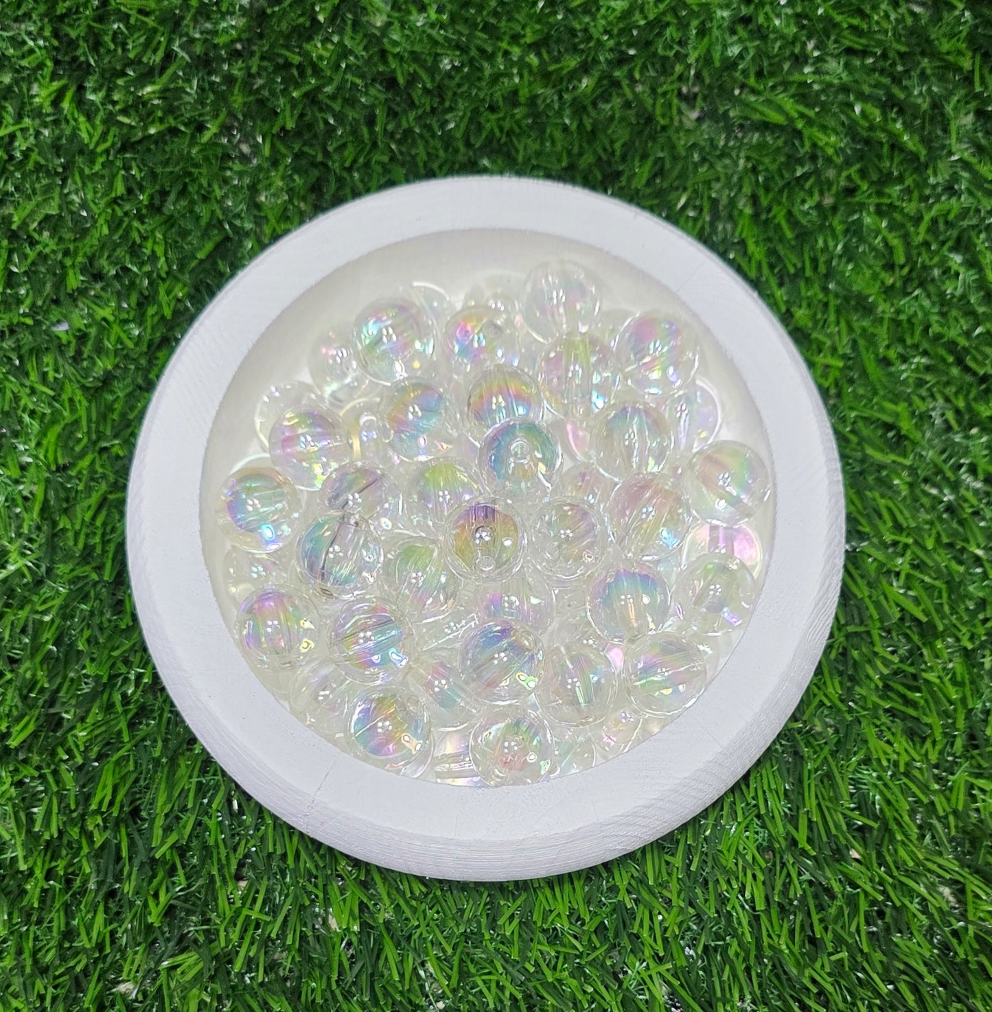 Clear 16mm acrylic beads