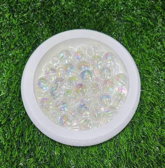 Clear 16mm acrylic beads