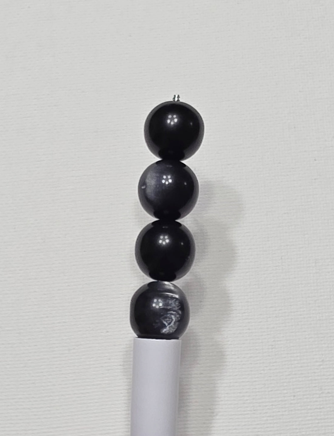 Cat eye acrylic round beads 16mm