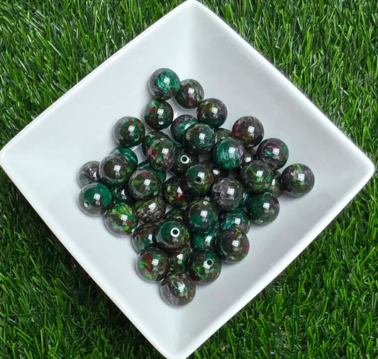 Poison Ivy 16mm Acrylic Beads – 10 Pack