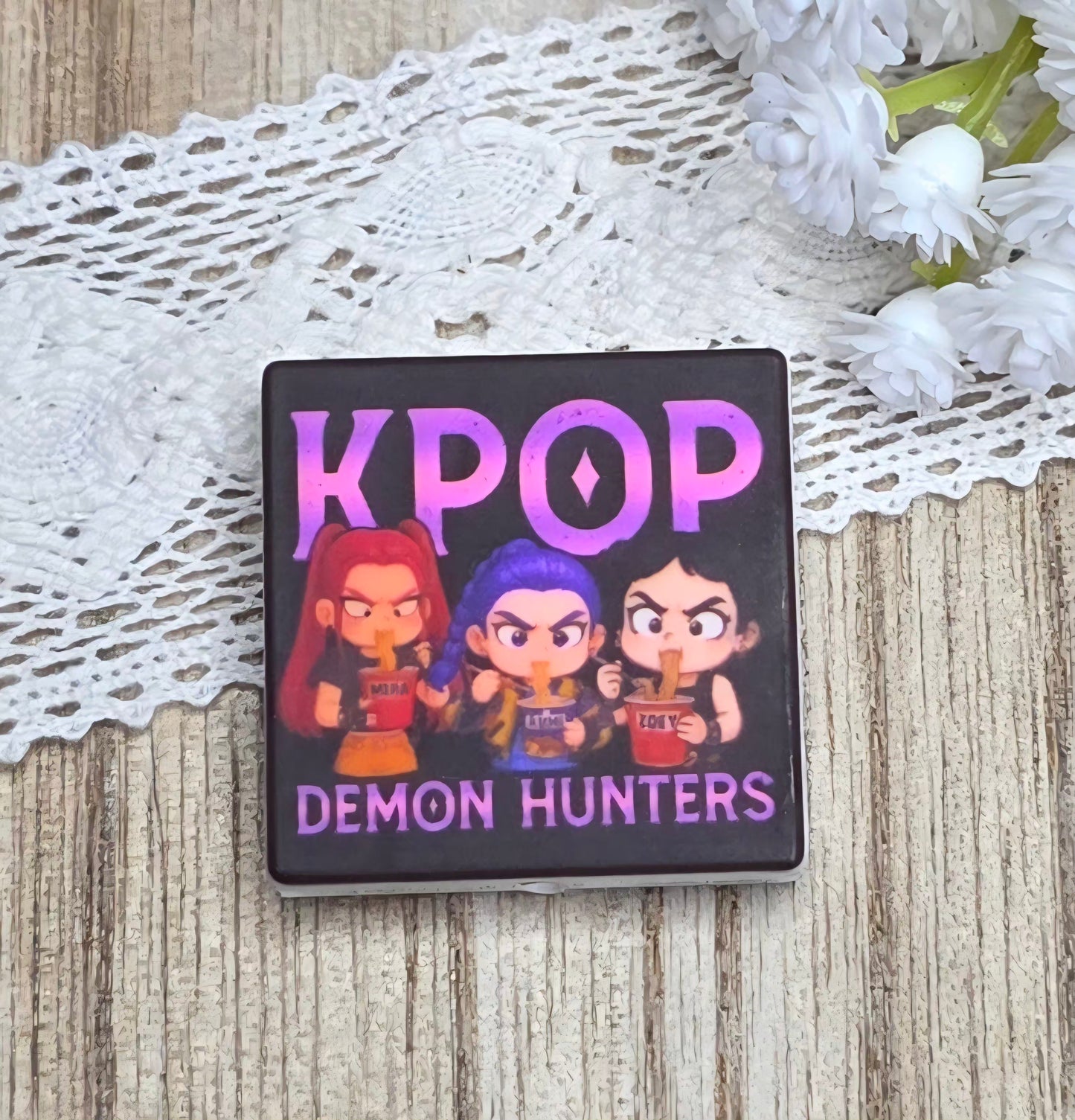 K-Style Demon Hunter Silicone Focal Beads