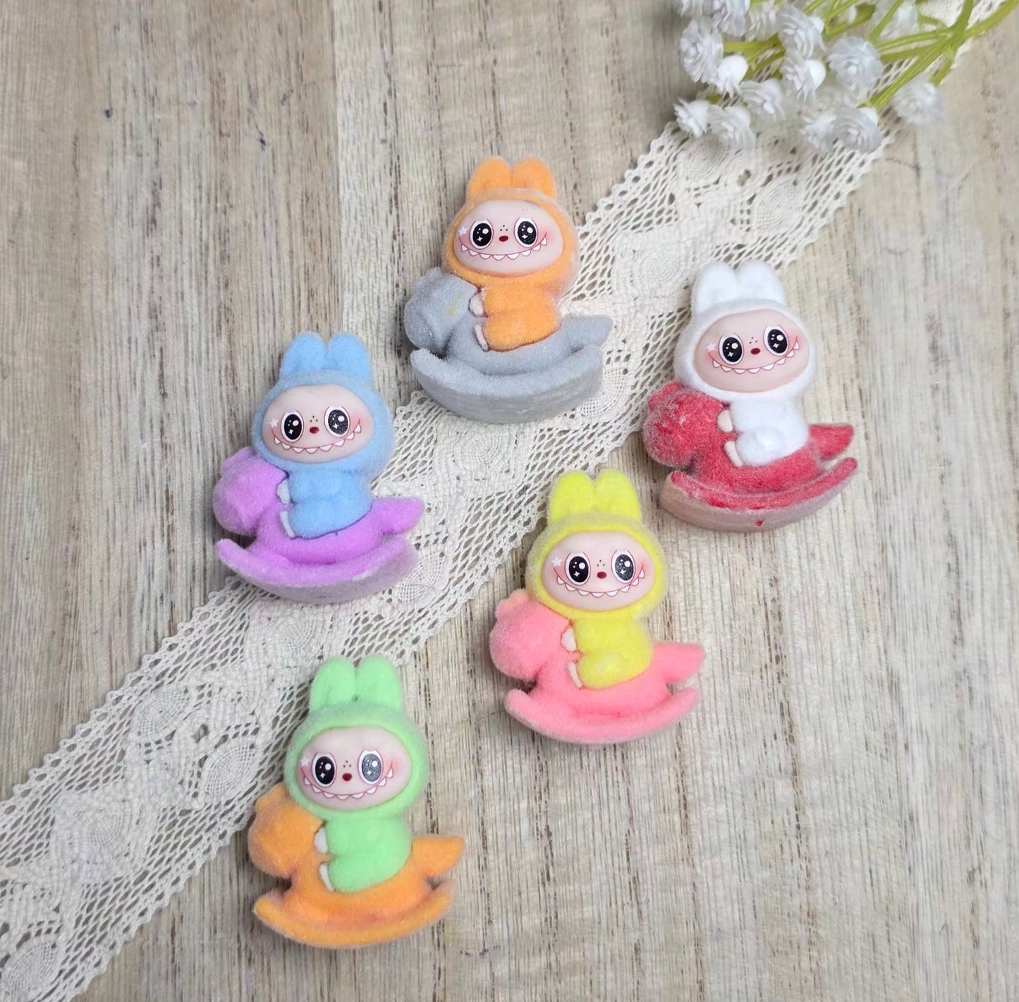 Fuzzy Character Rocker Pen Topper – Assorted Designs