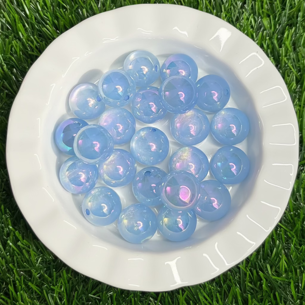 20mm Cat Eye Acrylic Beads – 4 Pack