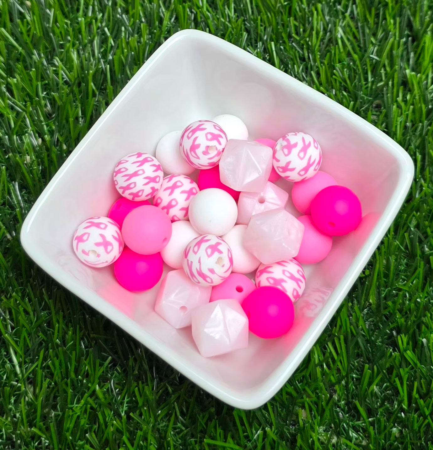 Fierce & Fearless – 15mm Curated Silicone Bead Mix – 25 Pieces