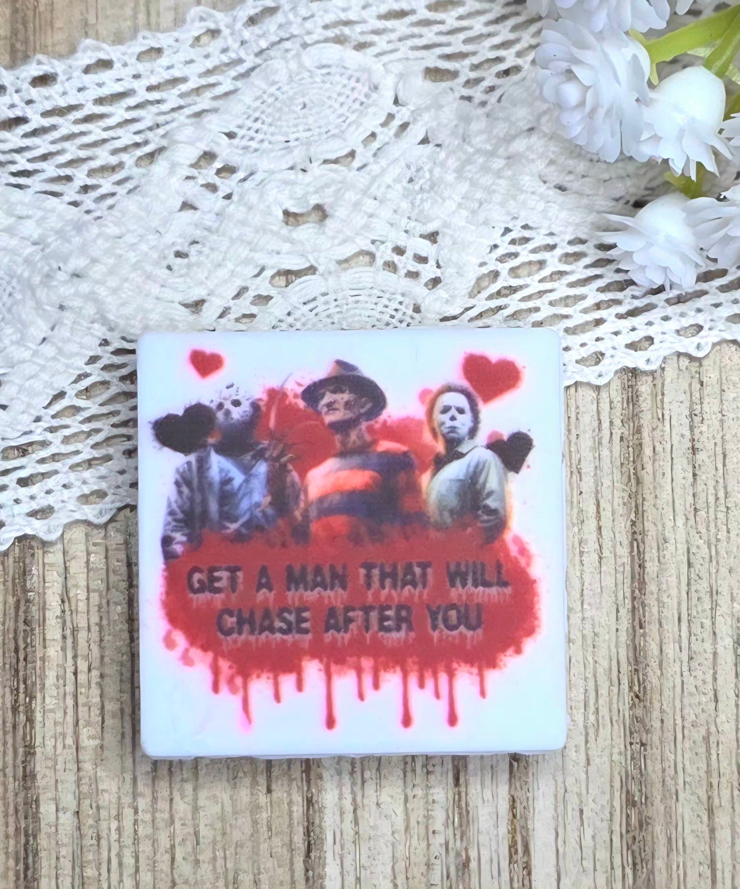 Horror Movie Inspired Silicone Focal Bead