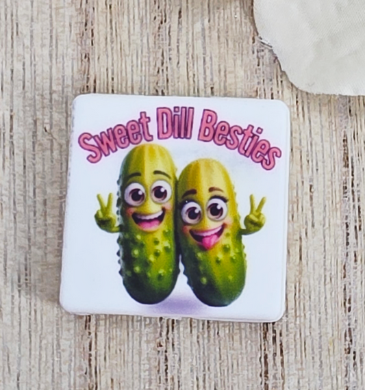 Funny Pickle Silicone Focal Beads