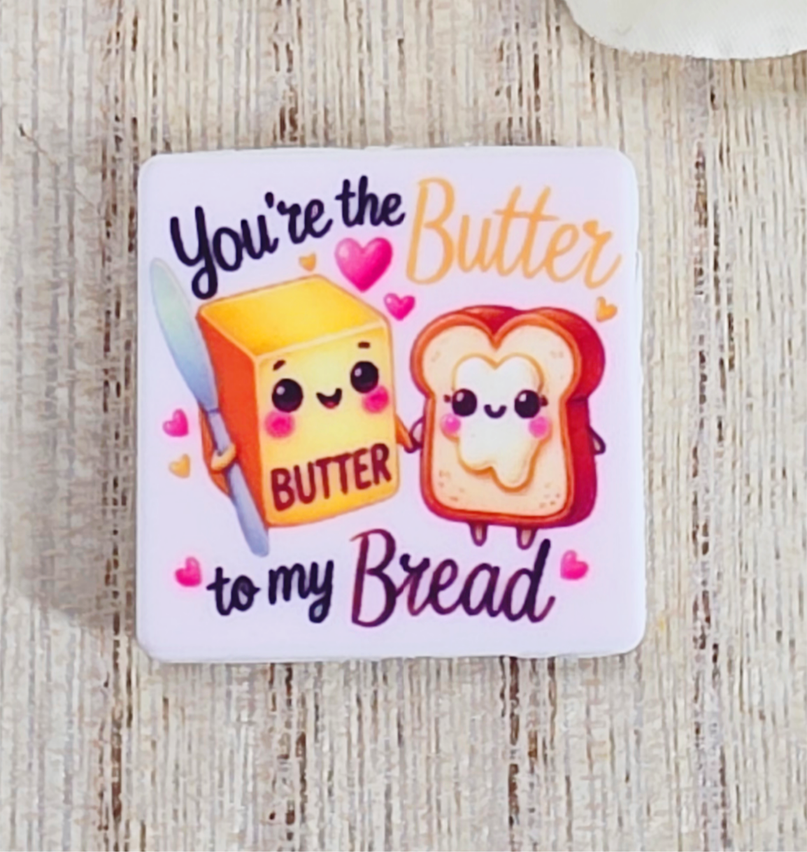 Cute Punny Food Silicone Focal Beads