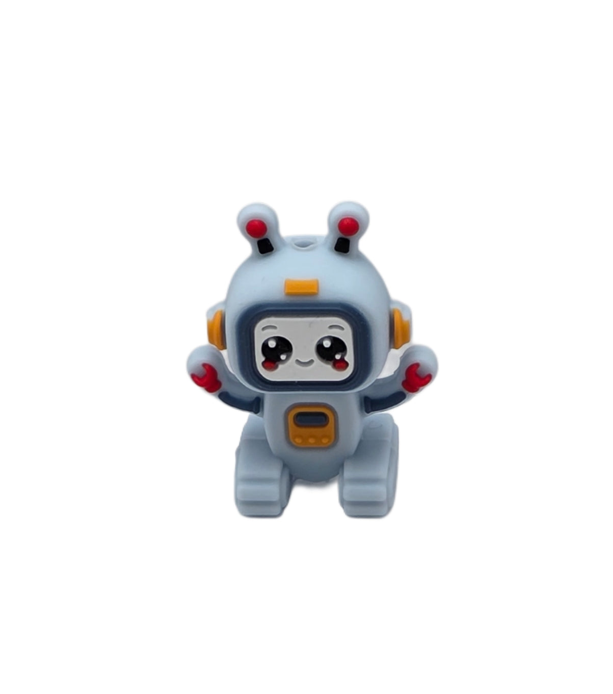 Robot 3D silicone focal bead - A186