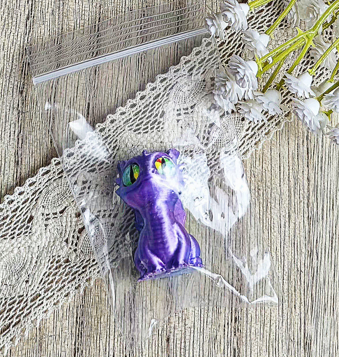 Dragon Beadable Pen Topper – Assorted Colors