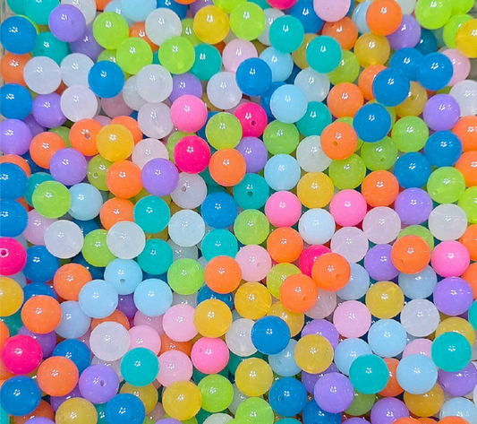 Jelli Pop Mix | Bright Acrylic Bead Mix | Curated Craft Beads