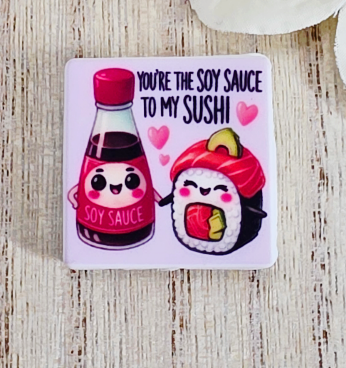 Cute Punny Food Silicone Focal Beads