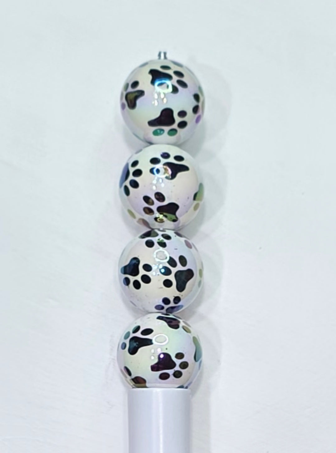 16mm dog paw acrylic beads