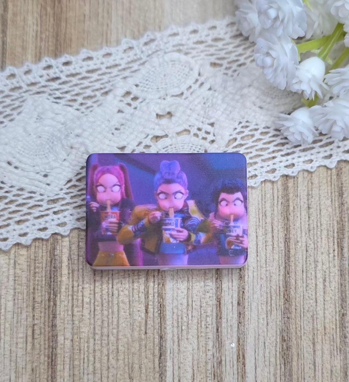 K-Style Demon Hunter Silicone Focal Beads