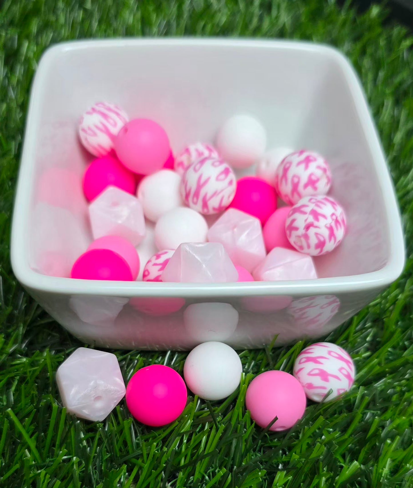 Fierce & Fearless – 15mm Curated Silicone Bead Mix – 25 Pieces