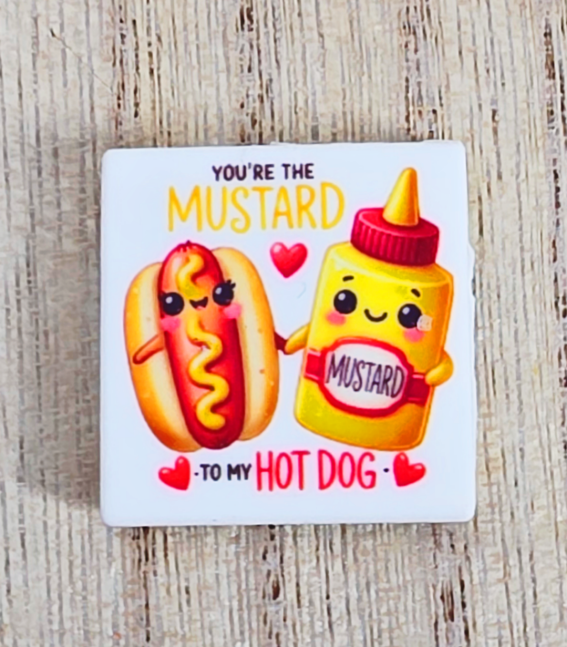 Cute Punny Food Silicone Focal Beads
