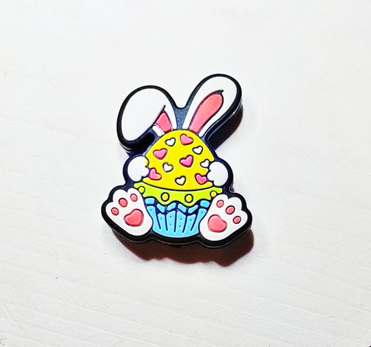 Bunny cupcake silicone focal
